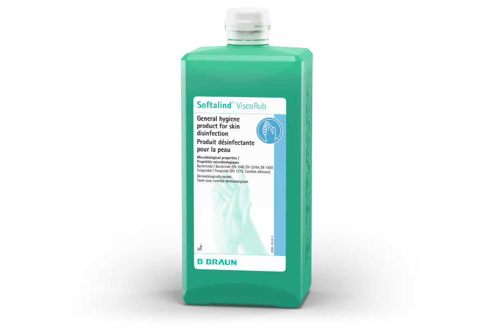 Softalind® ViscoRub - Alcohol hand gel - 1000ml - Single - 