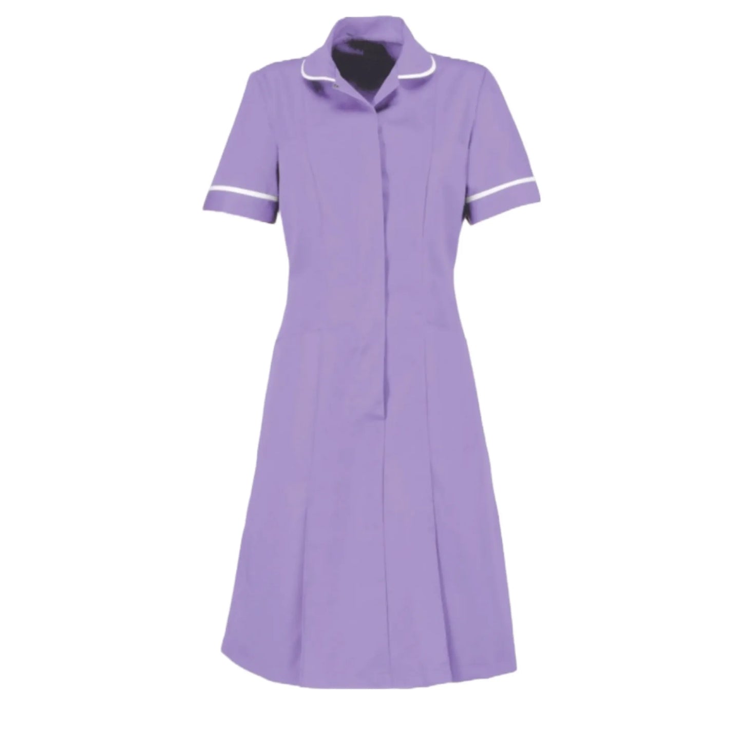 Classic Collar Dress - Zip Front - Contemporary Cut - 