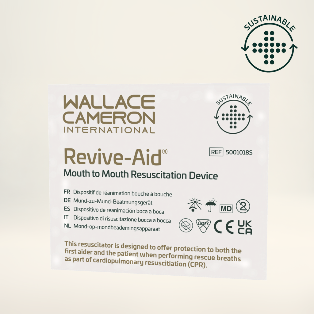Wallace Cameron Vent Assist Resuscitation Aid - Single