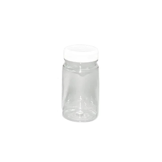 PET Clear Plastic Medipac Pot 75ml Standard Cap - Single - 