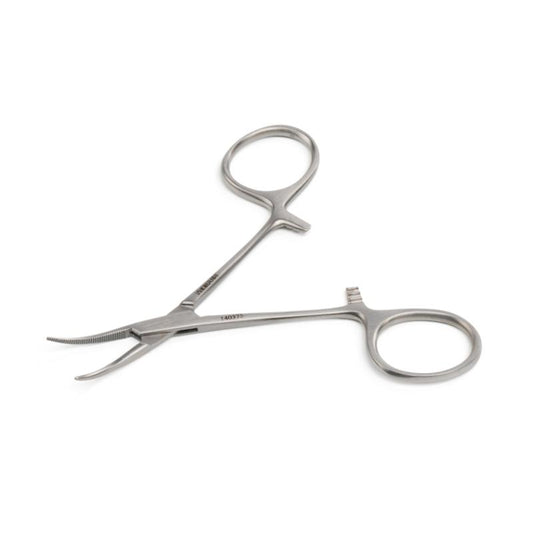 Micro Forceps - Curved 12.5cm - 
