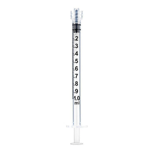 Sol-M 1ml Luer Lock Syringe w/o Needle (PP) (Box of 100) - 