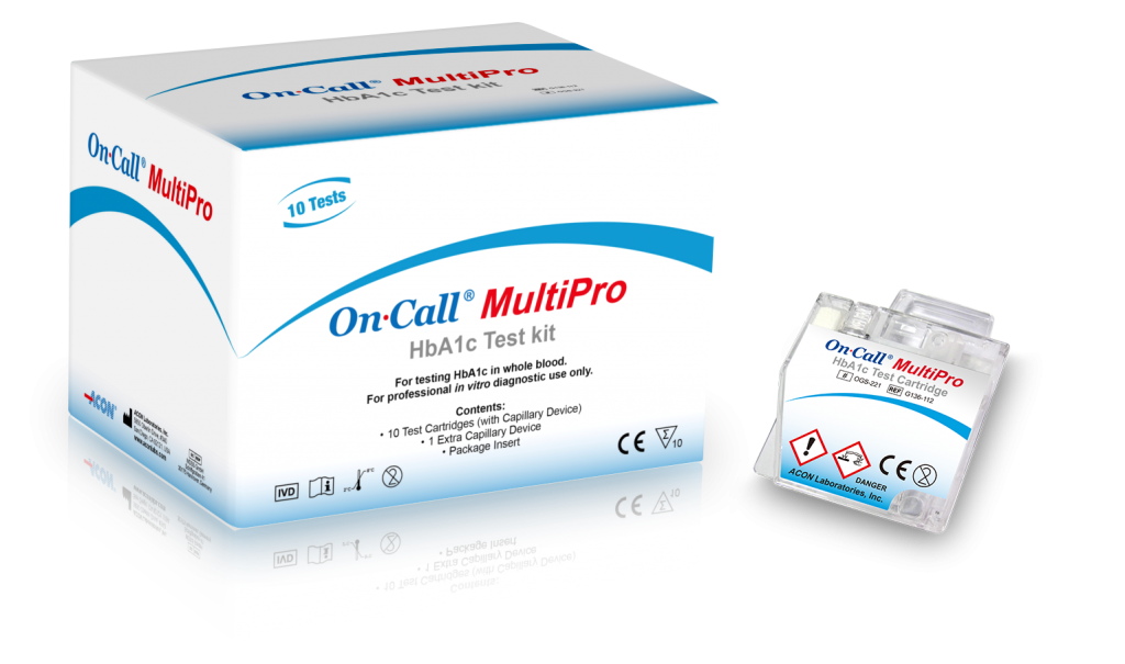 On-Call MultiPro HbA1c test cartridges (10 pack)