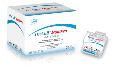 On-Call MultiPro HbA1c test cartridges (10 pack)
