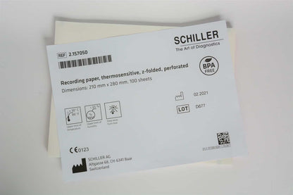 Recording Paper for AT-102, AT-102 G2, CS-200 Excellence - 1 Pack of 100 sheets - 