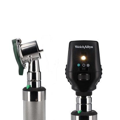 Welch Allyn Pneumatic Otoscope Standard Battery Vet Set & Case