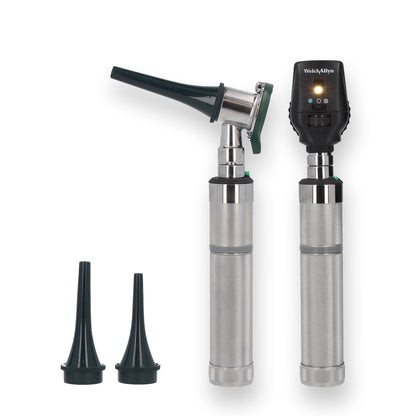 Welch Allyn Pneumatic Otoscope Standard Battery Vet Set & Case - 