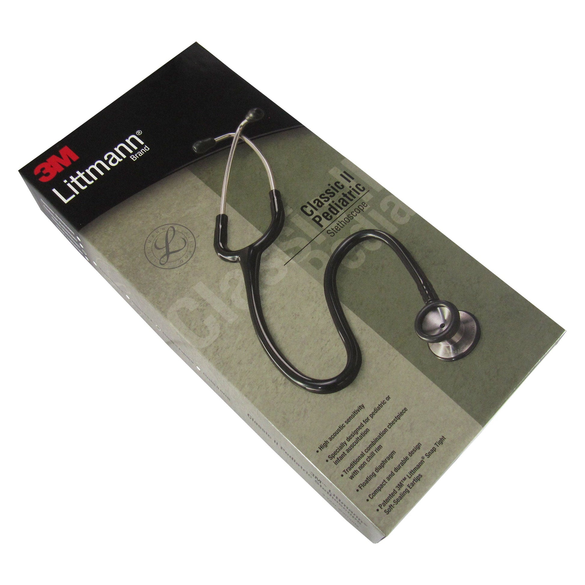 Littmann Classic II Paediatric Stethoscope: Raspberry 2122 - Over Engraved - Littmann Stethoscopes