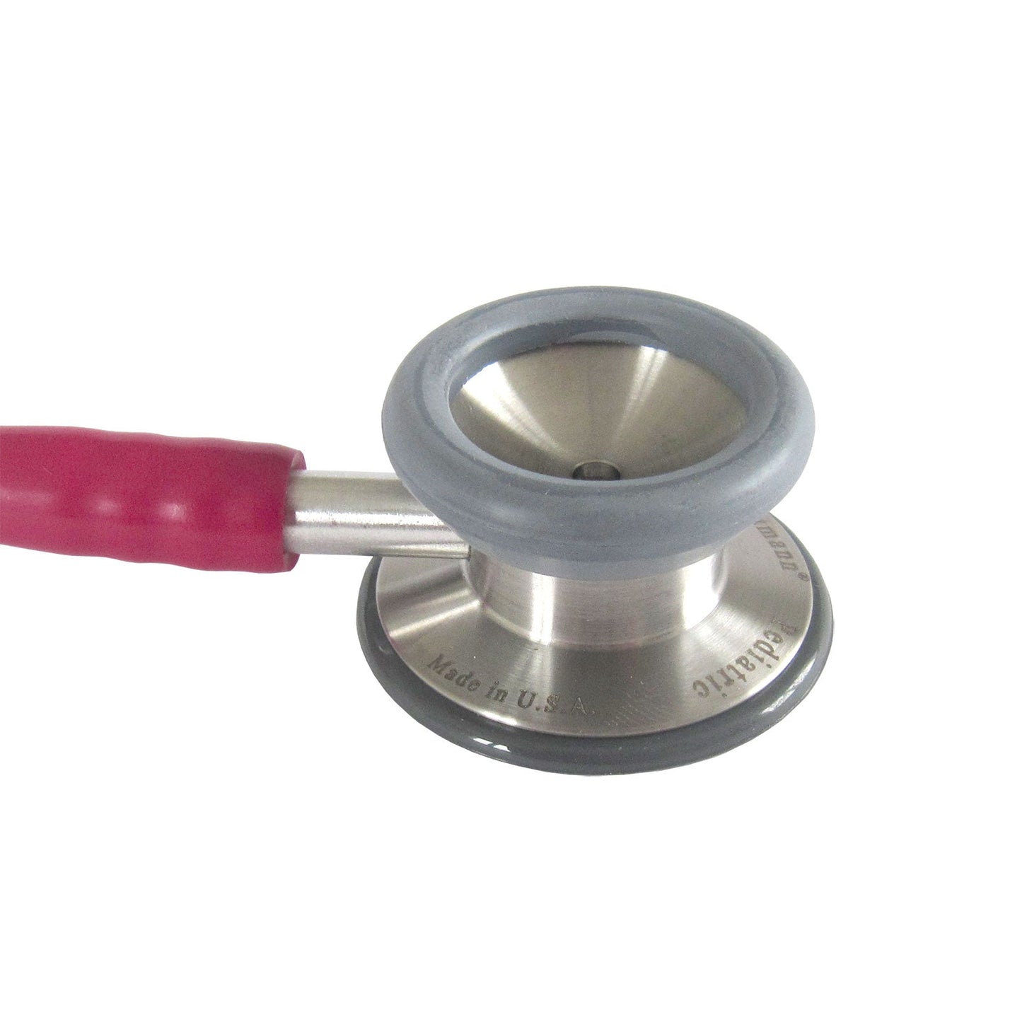 Littmann Classic II Paediatric Stethoscope: Raspberry 2122 - Over Engraved - Littmann Stethoscopes