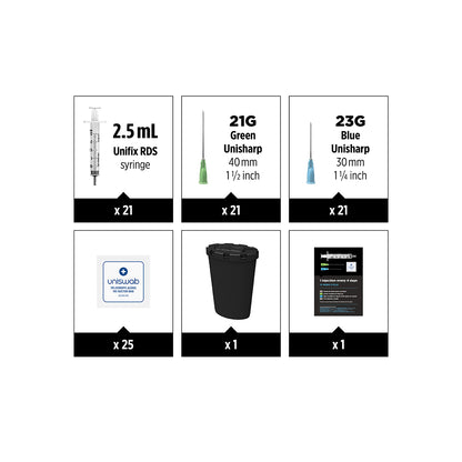 Steroid 12 Week Cycle Kit- 21 Syringes - Exchange Supplies
