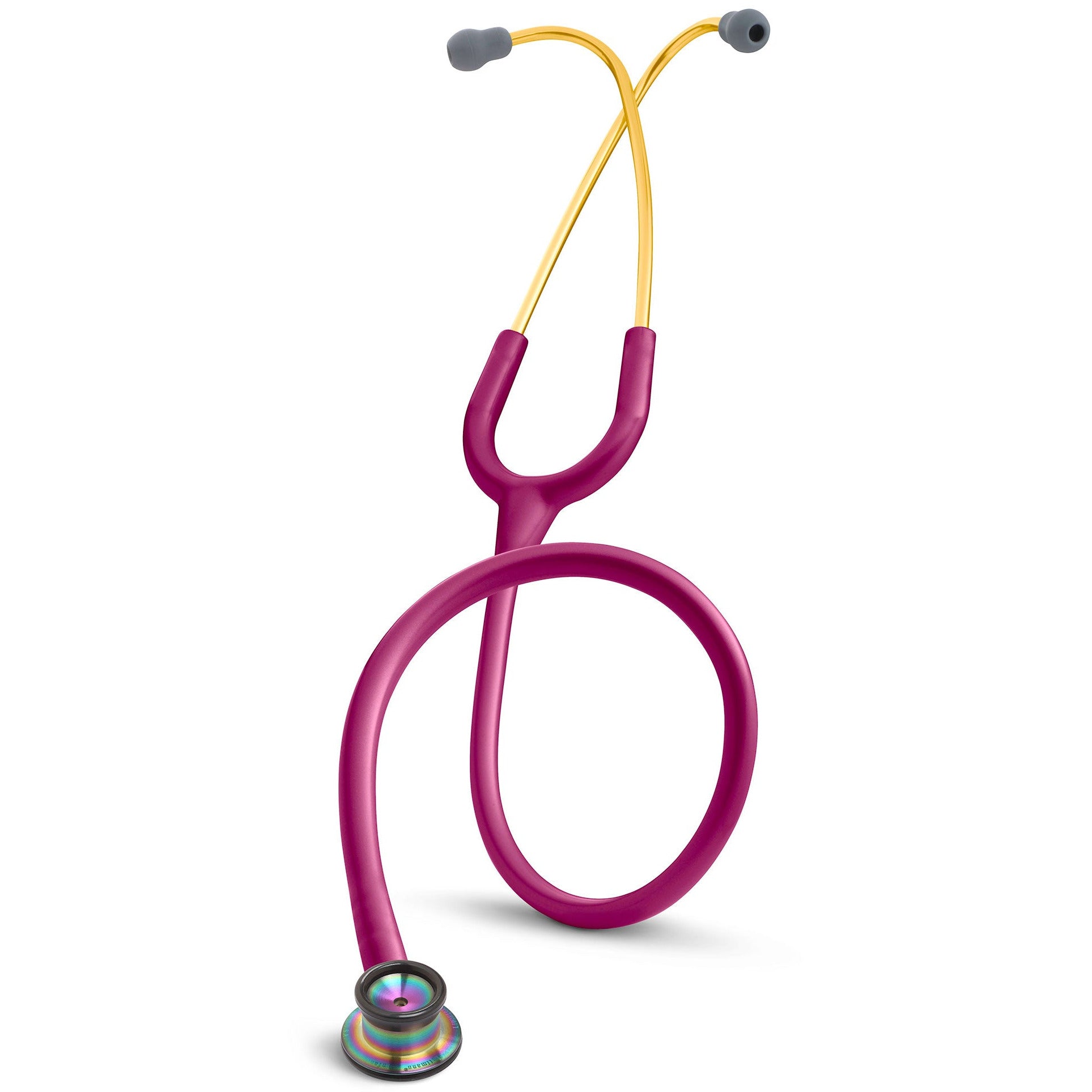 Littmann Classic II Infant Stethoscope: Raspberry Rainbow 2157 - Over Engraved - Littmann Stethoscopes