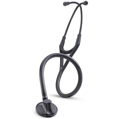 Littmann Master Cardiology Stethoscope: All Black 2161 - Over Engraved - Littmann Stethoscopes