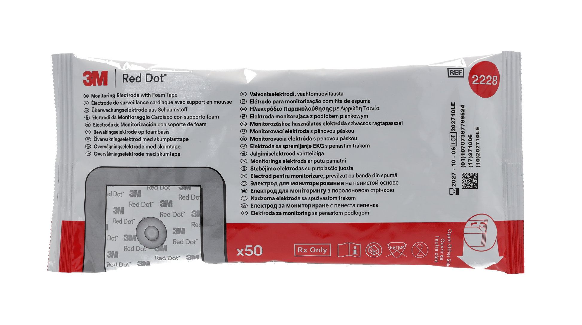 3M ECG Monitoring Electrodes x 50