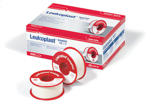 Leukoplast Hospital tape - 1.25cm x 9.2m - pack of 24
