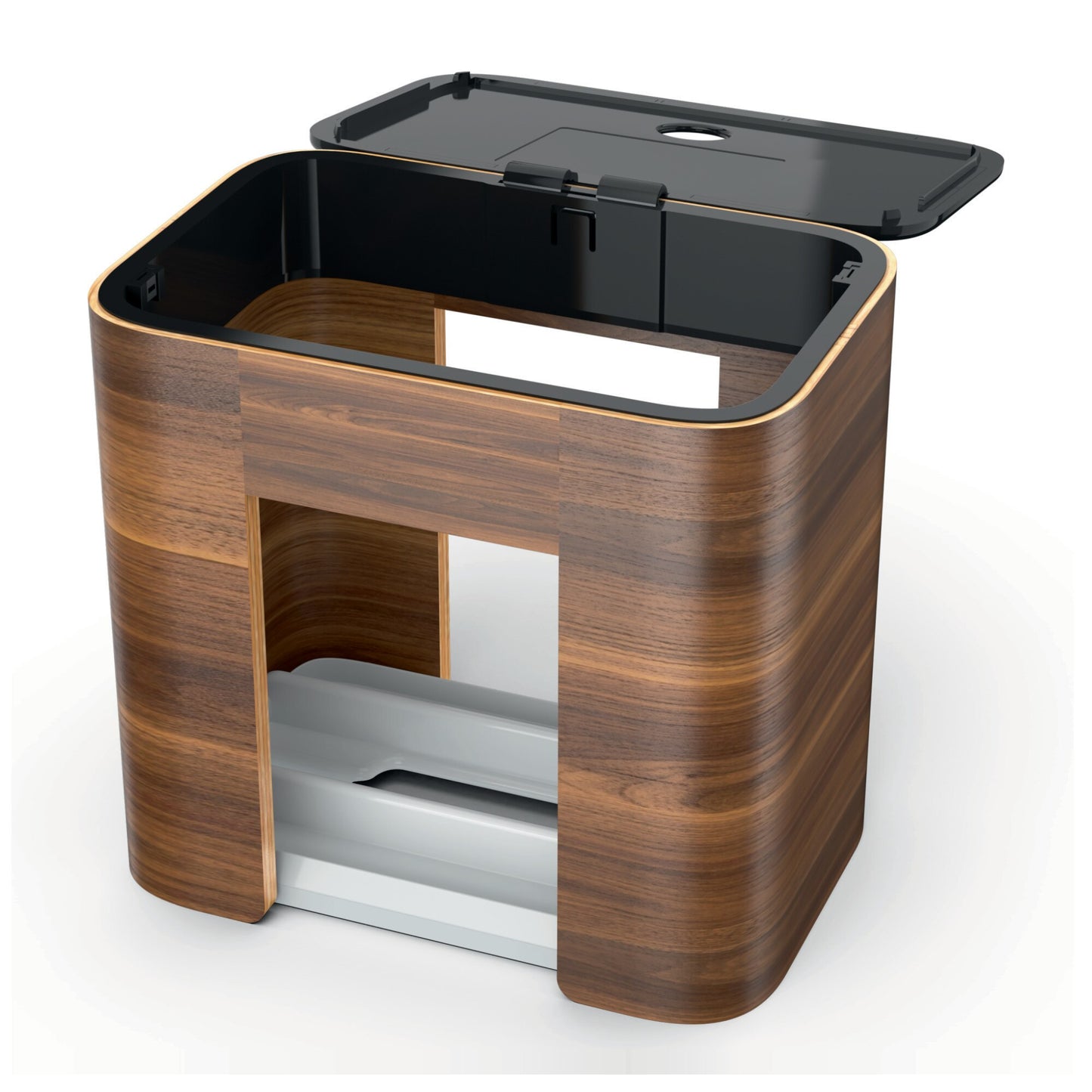 Tork Xpressnap® Tabletop Napkin Dispenser Walnut Image Line N4 - 
