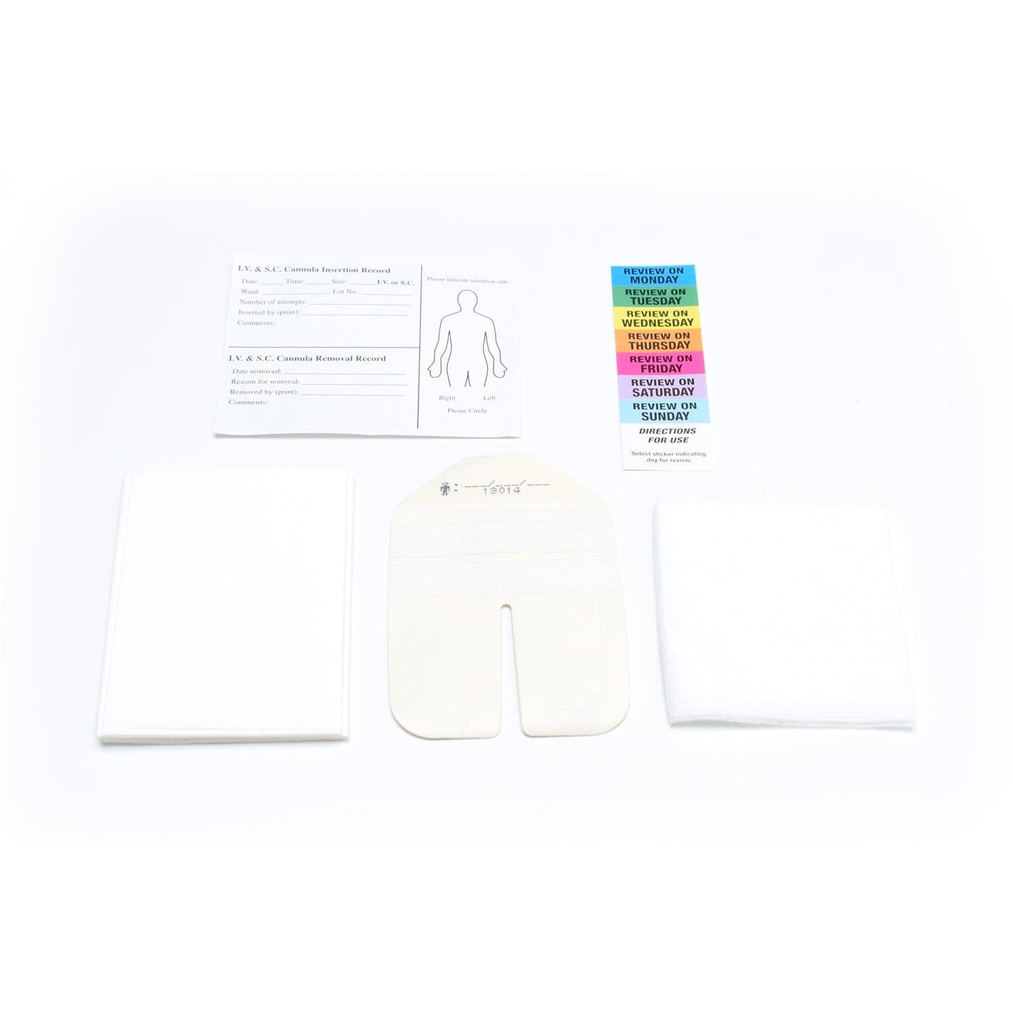 Single Standard IV Dressing Pack - Vernacare
