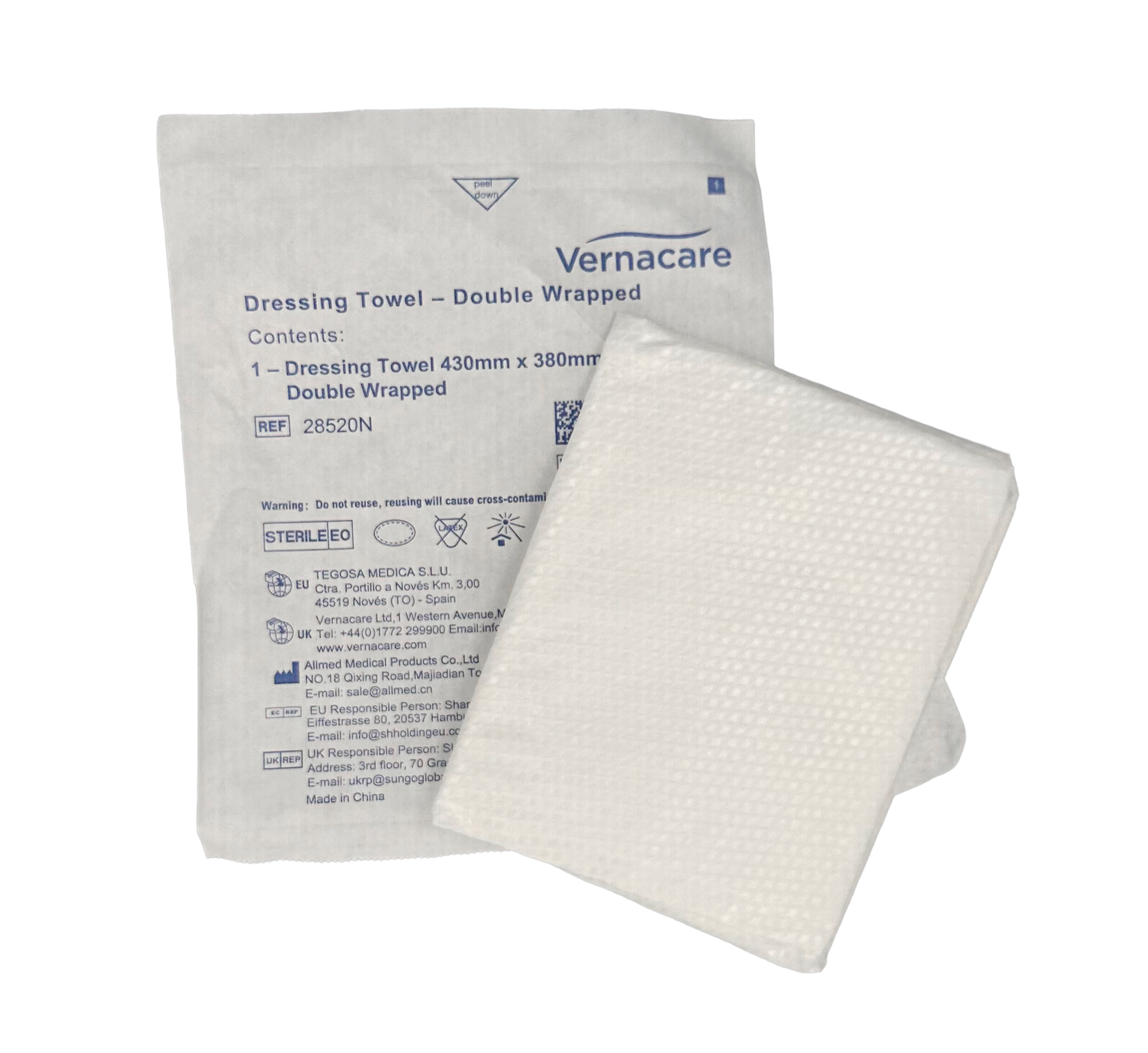 Dress Towel 43 x 38cm - 2ply D-W - 