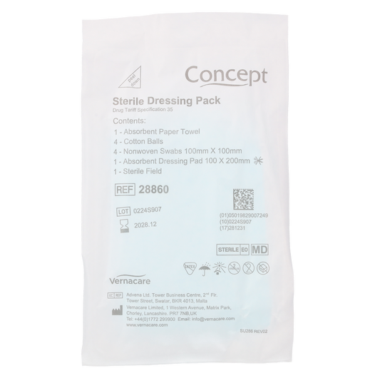 Drug Tariff Dressing Pack (Sterile - NHS Standard) – Spec 35 - 