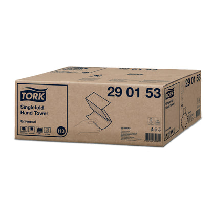Tork Hand Towels Universal Singlefold - White - 2 Ply - 15 x 300 Sheets - 