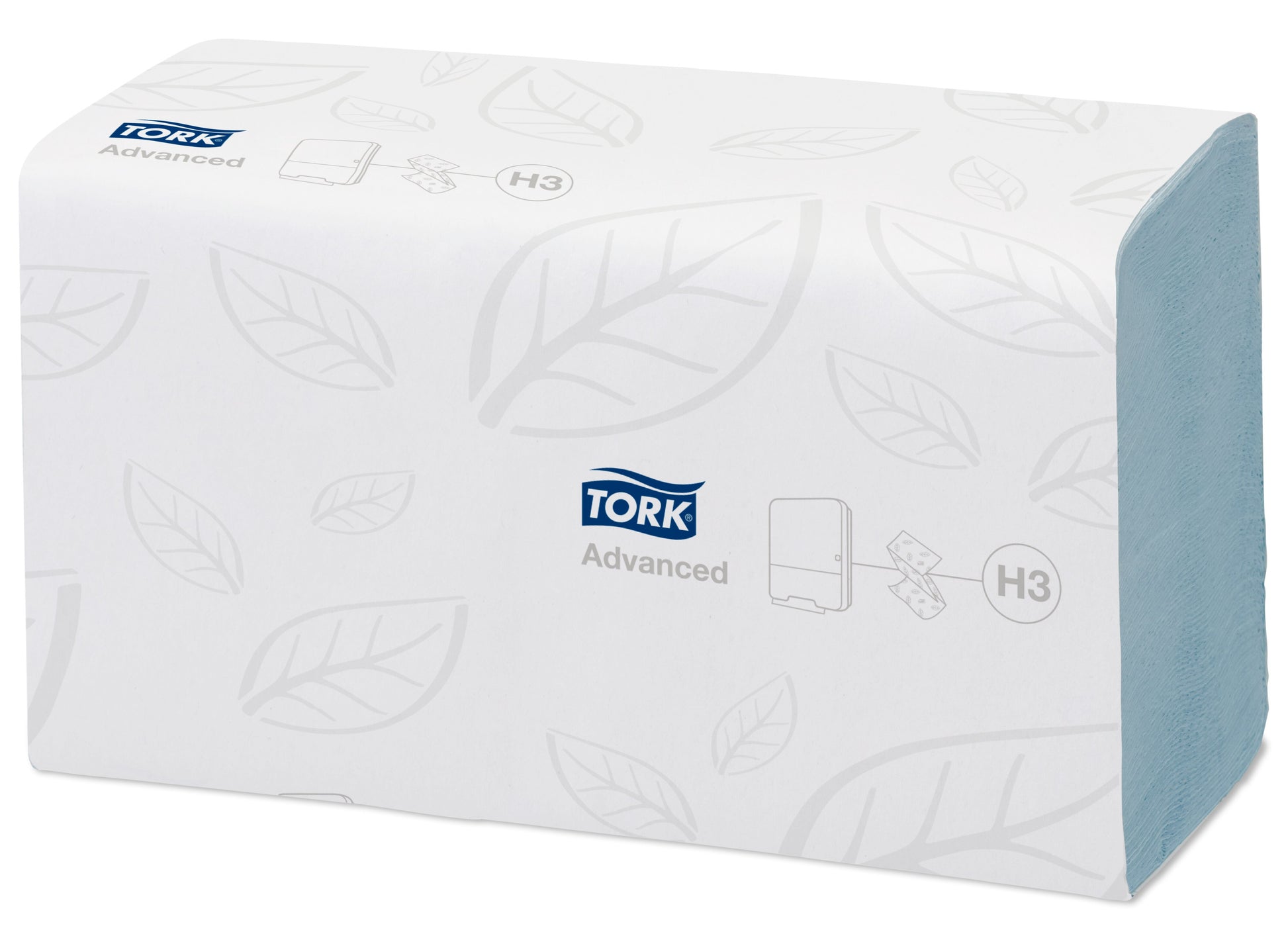 Tork Blue Singlefold Hand Towel 2ply H3 (15x250) - 
