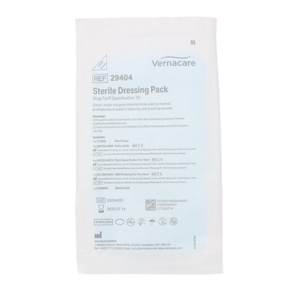 Drug Tariff Dressing Pack (sterile) Spec 10 - SINGLE - 