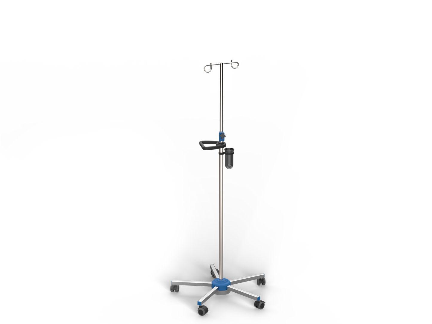 Height Adjustable IV Drip Stand - Mobile