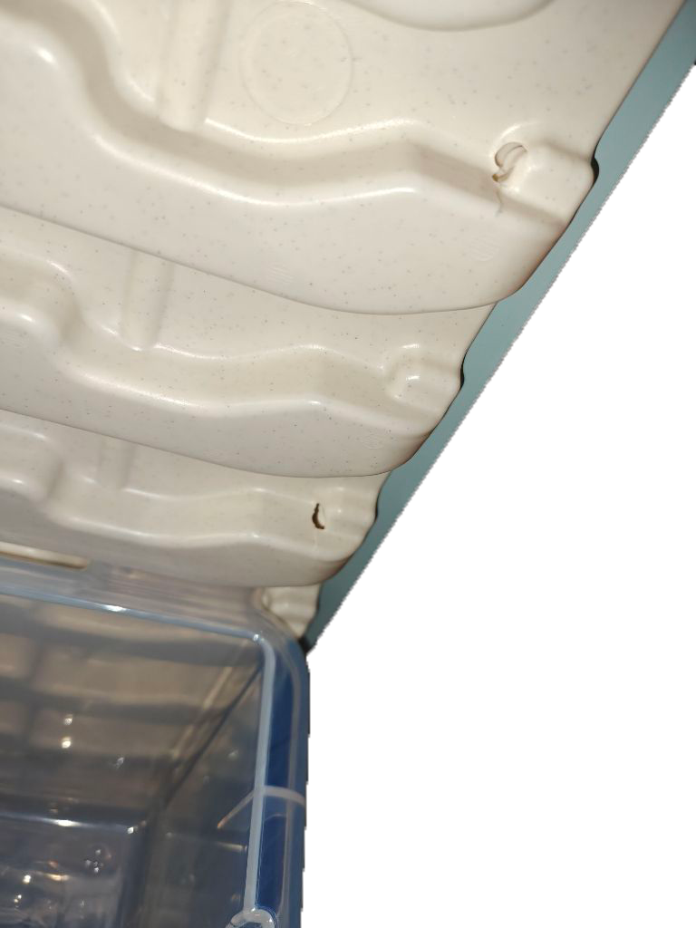 Tray Trolley - Standard Level - Single Column (Mild Steel) - 3 Small & 2 Deep Drawers - CLEARANCE DUE TO DAMAGE AND MISSING DRAW - 