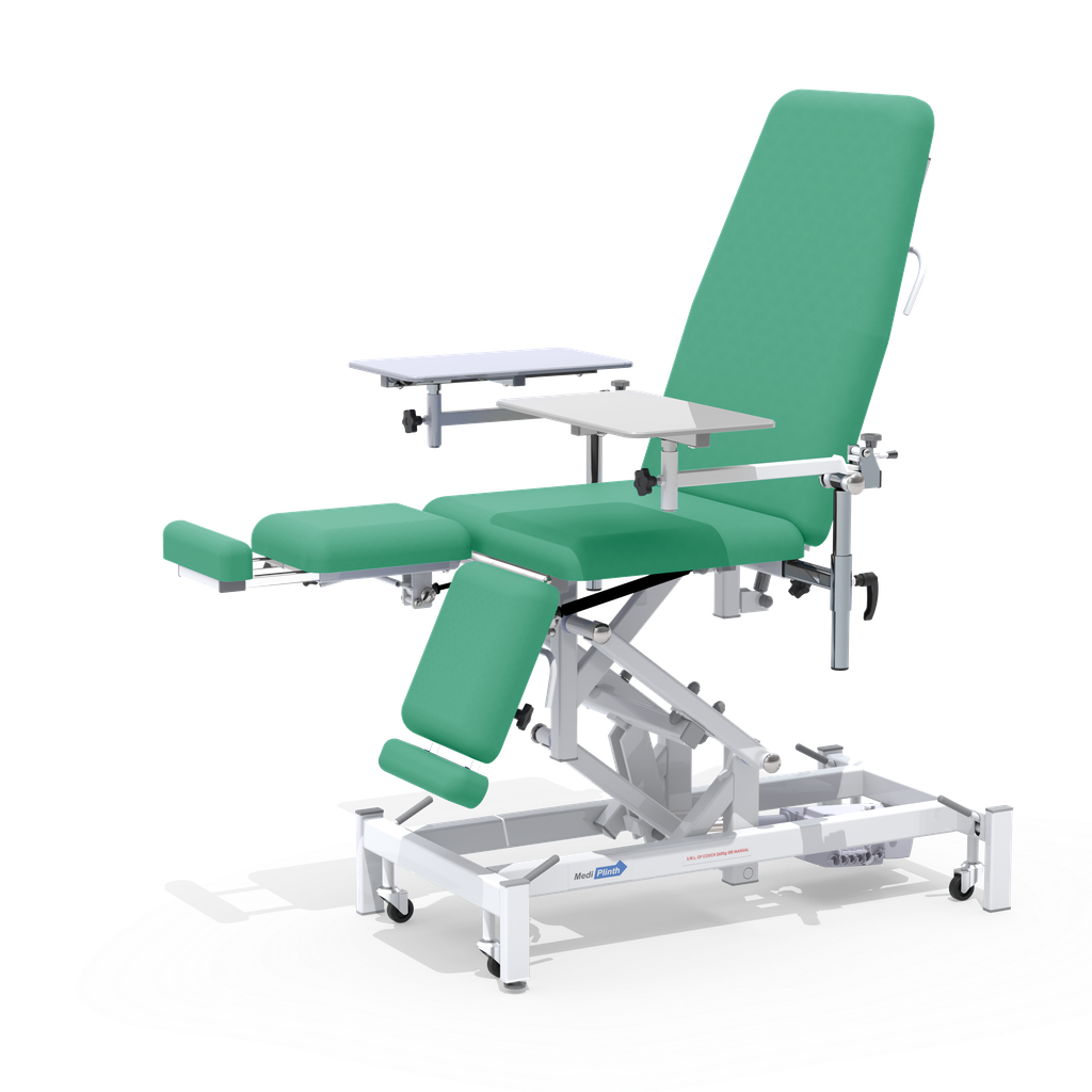 Medi-Plinth Treatment/Plaster Chair - Split Leg - Hydraulic - 