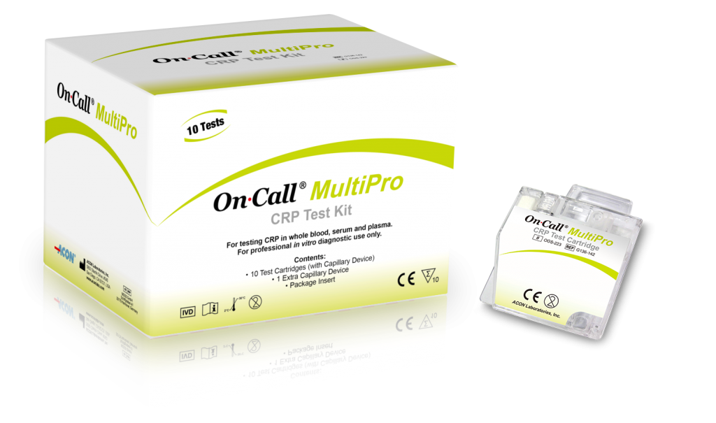 On-Call MultiPro CRP test cartridges (10 pack)