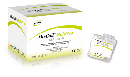 On-Call MultiPro CRP test cartridges (10 pack)