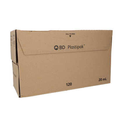 BD Plastipak Syringes 20ml x 120 - Becton Dickinson