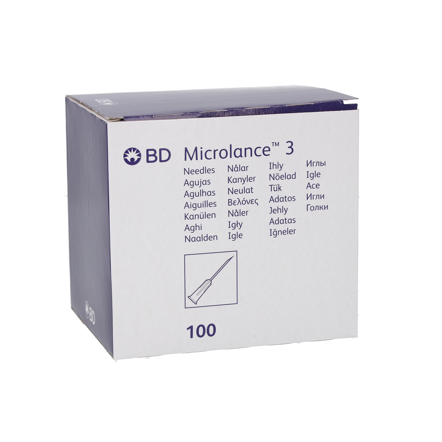 BD Microlance 3 Needles Green 21g x 2" x 100