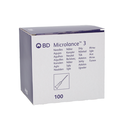 BD Microlance 3 Needles Green 21g x 2" x 100