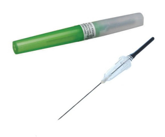 BD Vacutainer Flashback Blood Collection Needle - Green 21G, 1" x 50 - 
