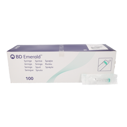 BD Emerald™ 3-Piece Syringe without needle - 10ml - Box of 100 - 