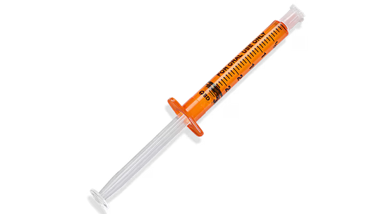 BD® Oral Syringe, 3 mL Amber with Tip Cap - Bag of 100 - 