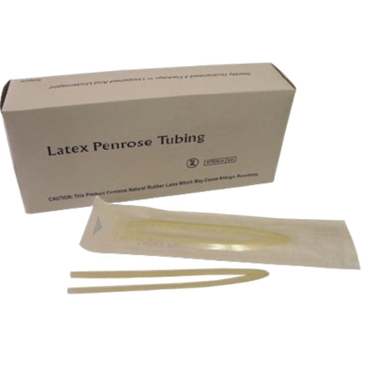 Latex Penrose Drain 0.625cm x 40cm - Sterile - 