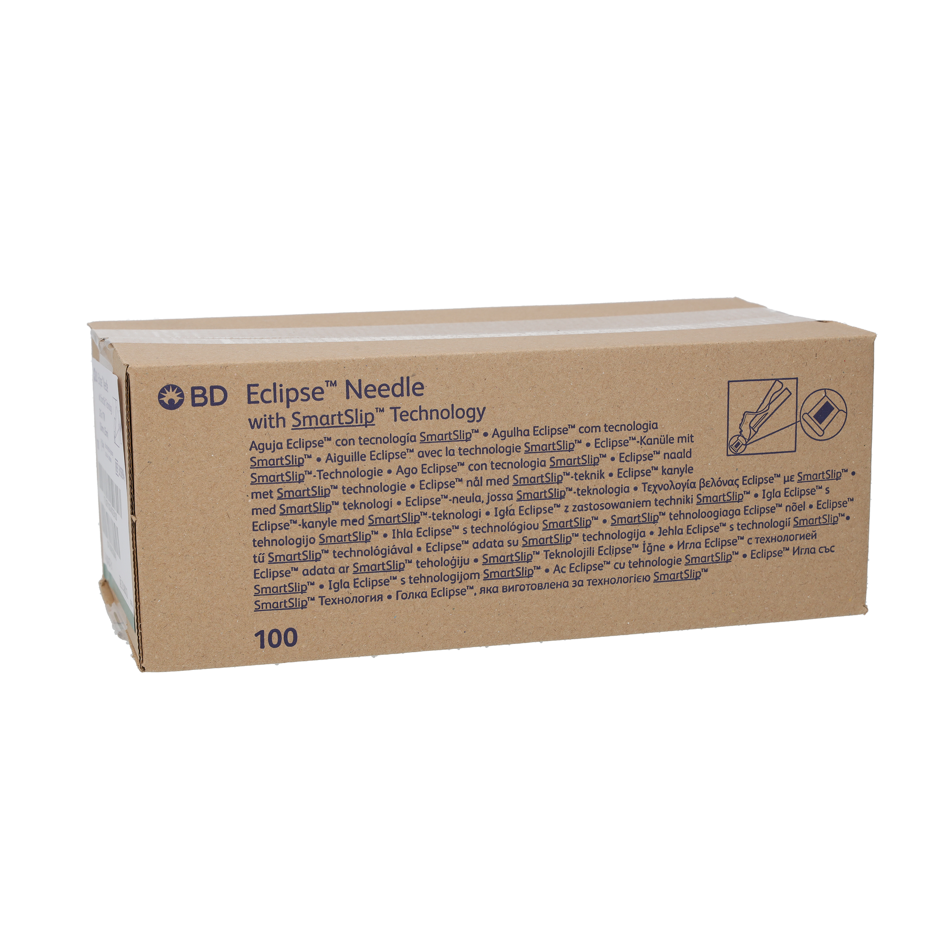 BD Eclipse Hypodermic Safety Needle - 21g