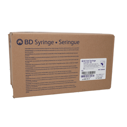 BD Luer Lock Syringes 5ml x 125 - 