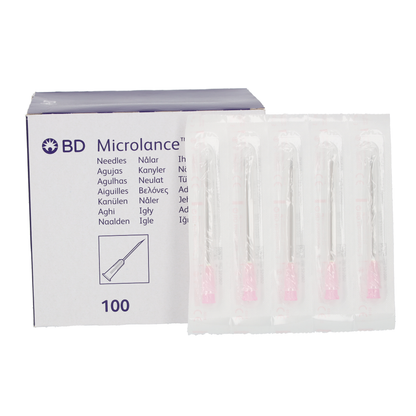 BD Microlance 3 Needles 18g x 2" x 100 - 