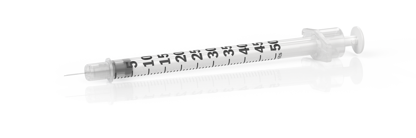 Micro - Fine™ 0.5ml, 6mm insulin syringe - Box of 100