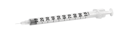 Micro - Fine™ 1ml, 6mm insulin syringe - Box of 100