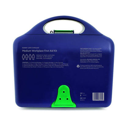 BS8599-1:2019+A1:2026 Aura Workplace First Aid Kit - Medium