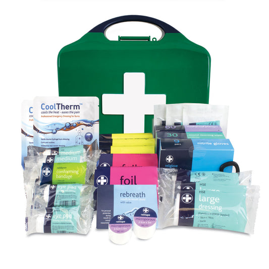 BS8599-1:2019+A1:2026 Aura Workplace Large First Aid Kit