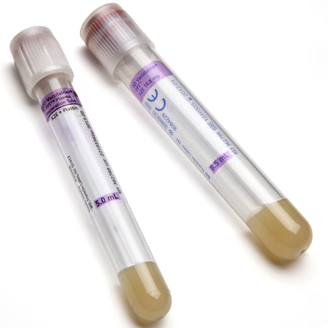 BD Vacutainer® PPT™ Plasma Preparation Tube with White Hemogard Closur ...