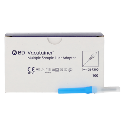 BD Vacutainer Luer Adapter x 100 - Becton Dickinson