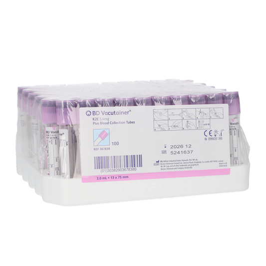 Vacutainer Tube EDTA (K2) 3ml x 100