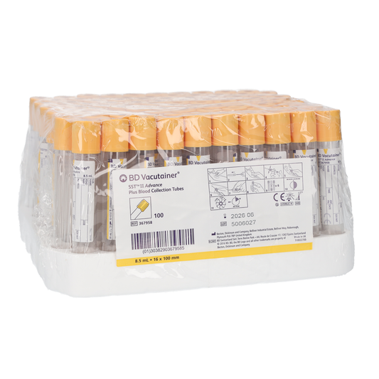 BD Vacutainer SST Advance Tube 8.5ml x 100