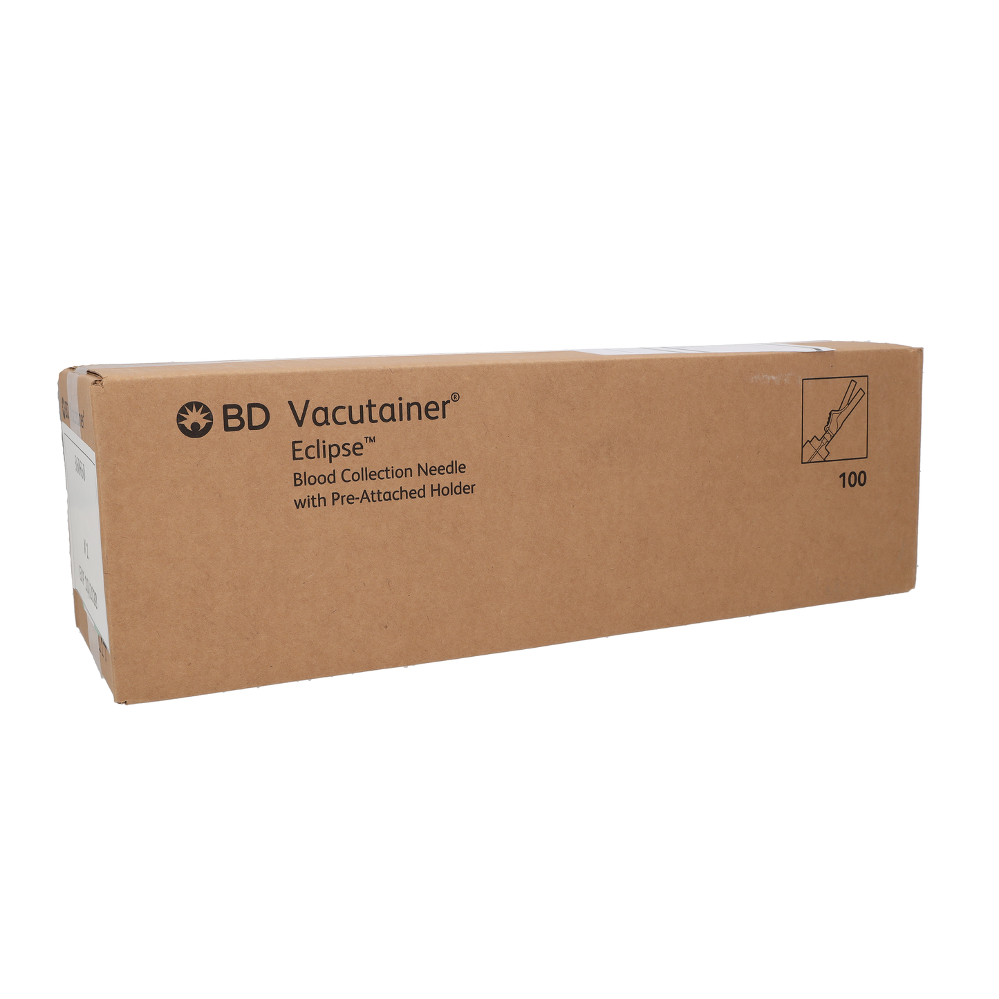 BD Vacutainer® Eclipse™ blood collection needle 21g x1.25 x100 (P) - 
