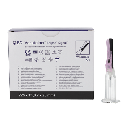 BD Vacutainer® Eclipse™ Signal™  Needle 22G, 1 in. (25 mm) x 50 - 